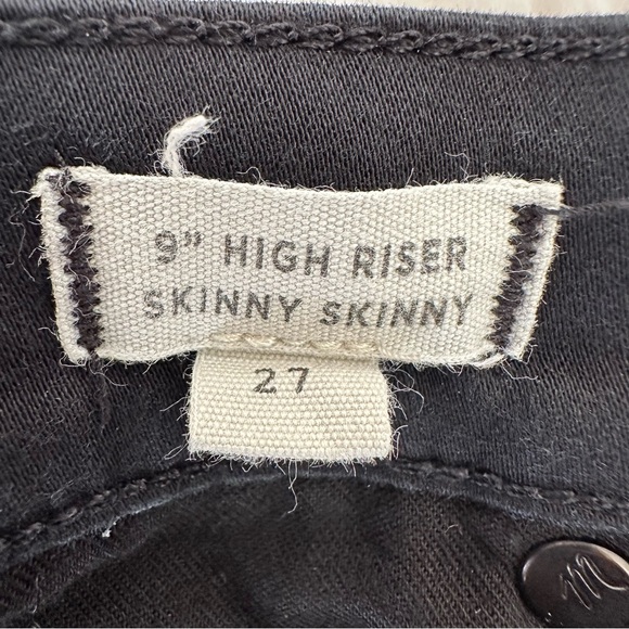 Madewell Women’s Black Skinny Jeans Size: 27 - Picture 5 of 7
